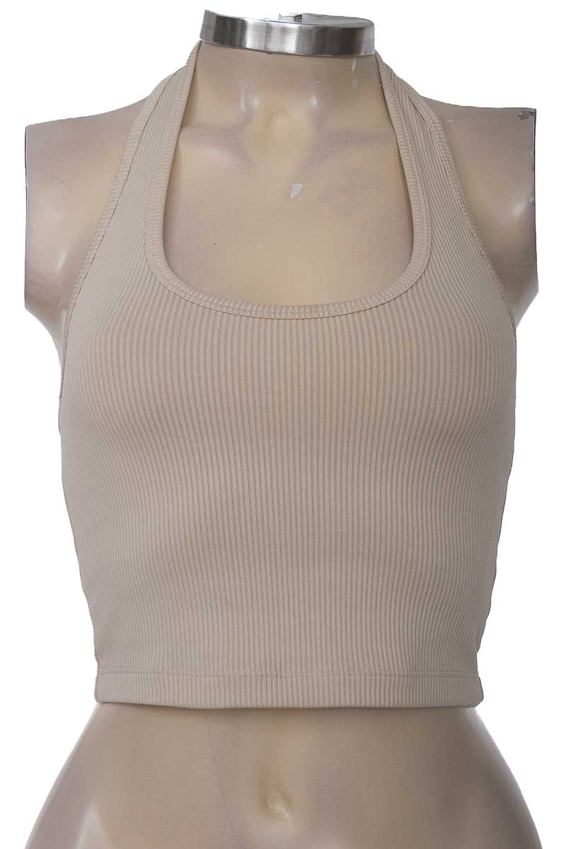 Top / Camiseta color Beige - Divided by H&M