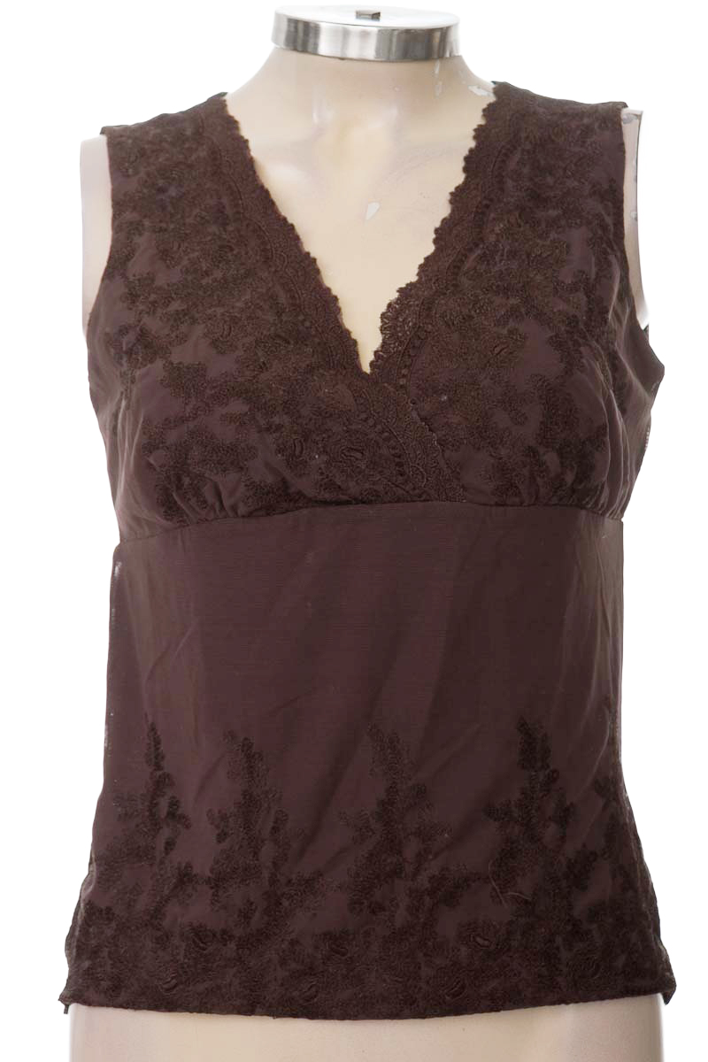 Top / Camiseta color Café - Talbots