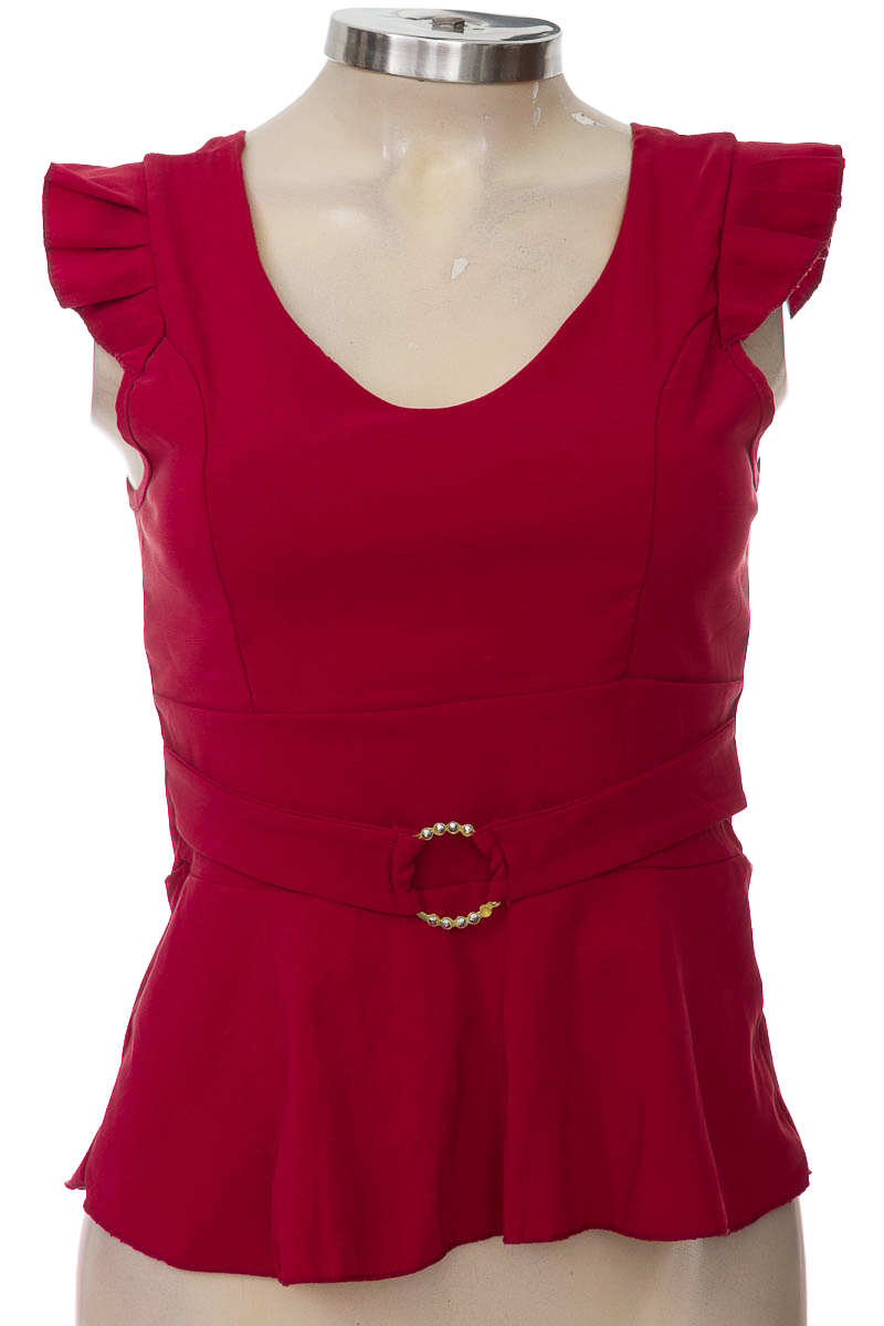 Top / Camiseta color Vinotinto - Agora