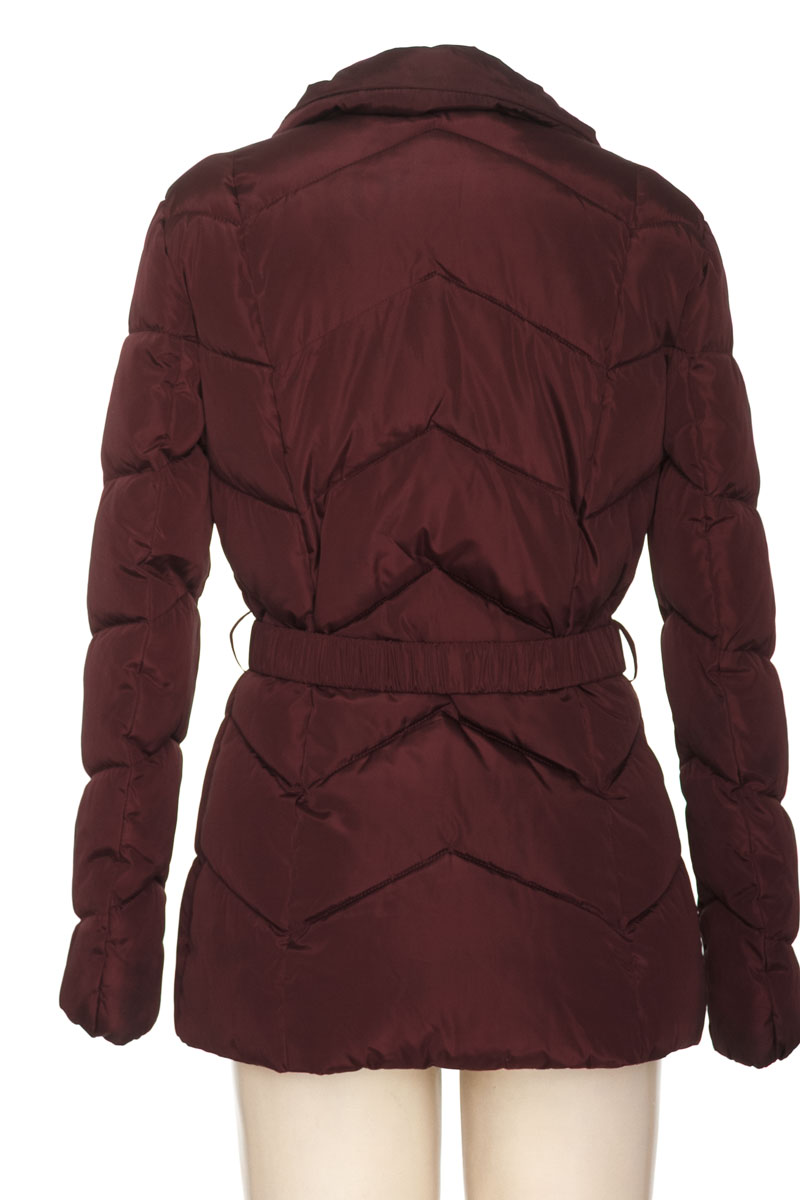 Chaqueta / Abrigo color Vinotinto - FDS