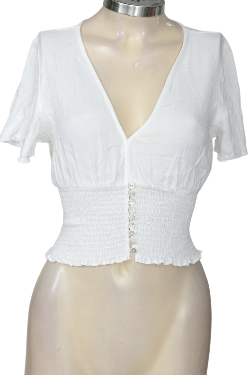 Top / Camiseta color Blanco - Forever 21