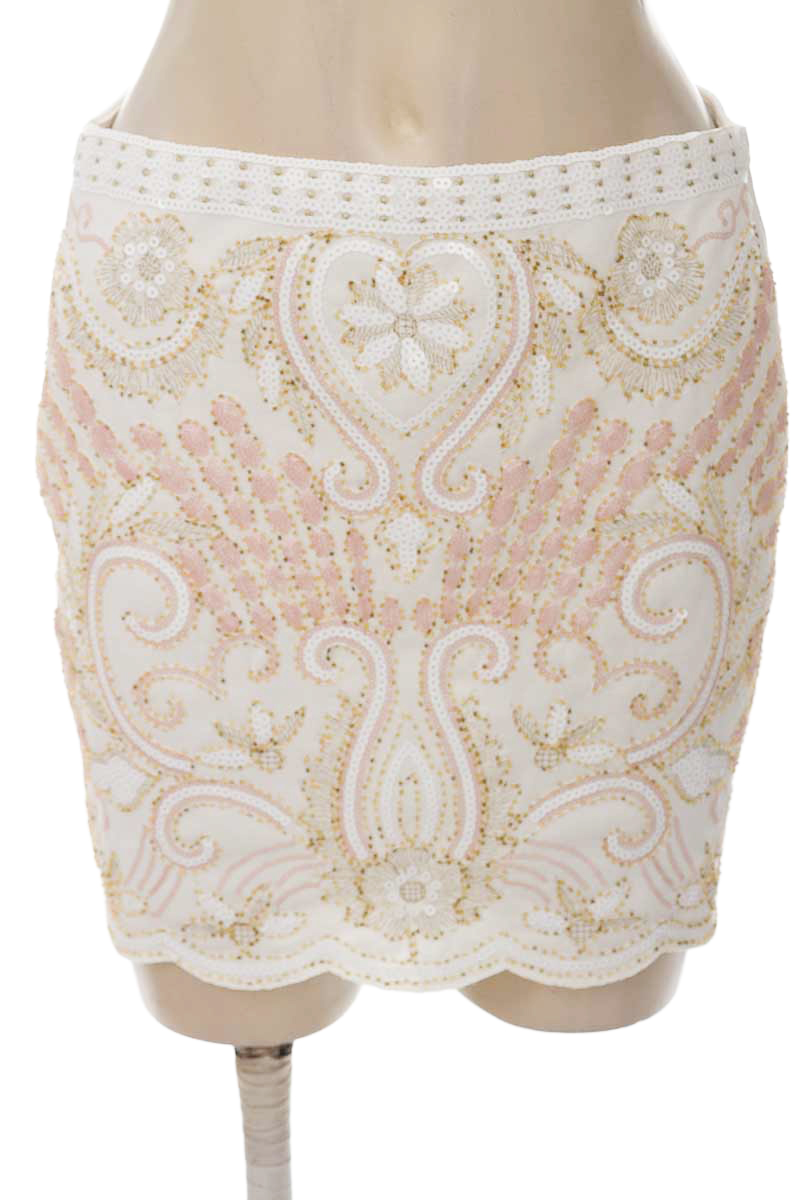 Falda color Blanco - Pìnk