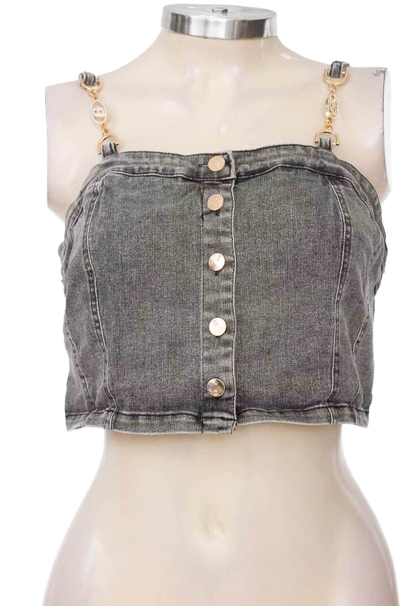 Top / Camiseta color Gris - Elena Boteli