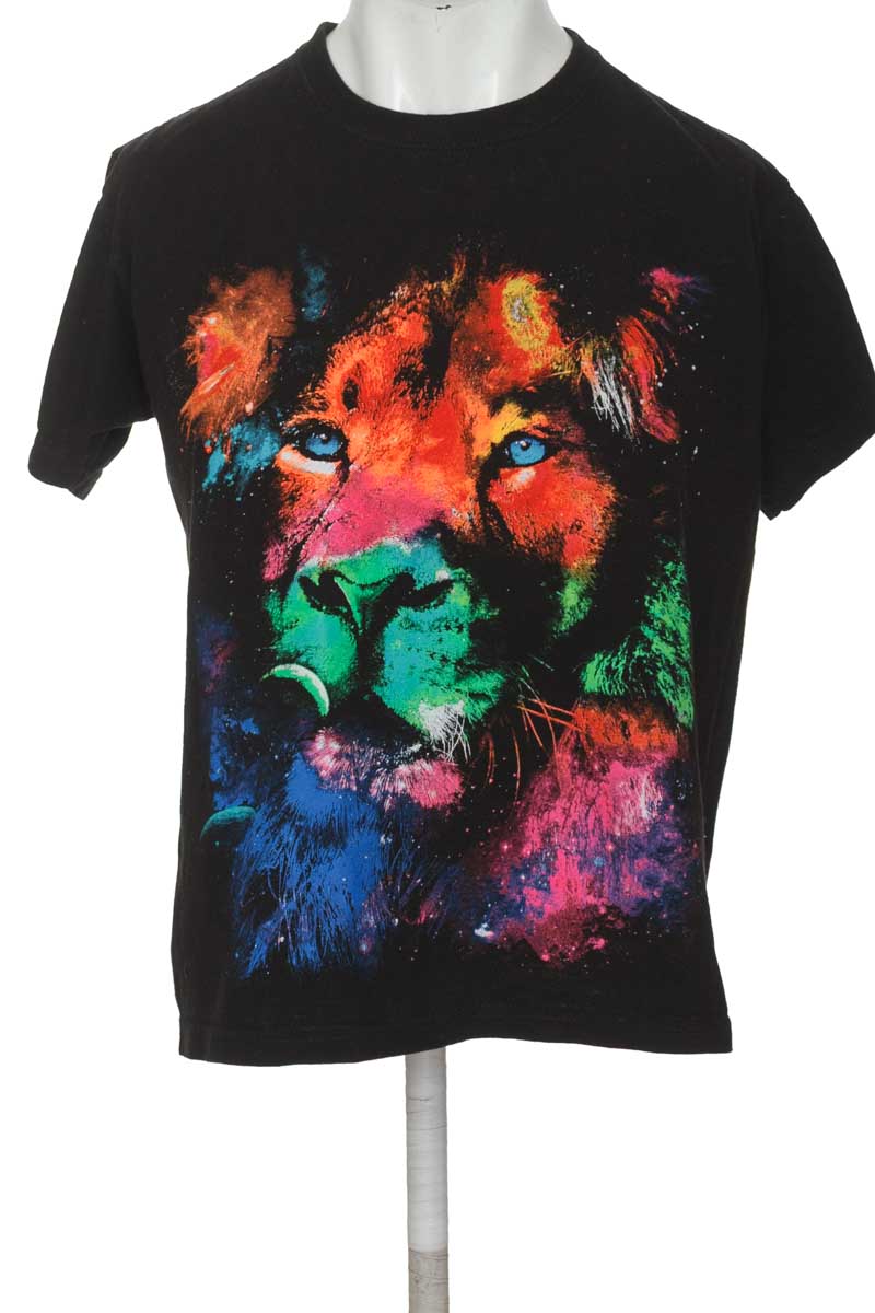 Camiseta color Negro - COTTON AMERICAN