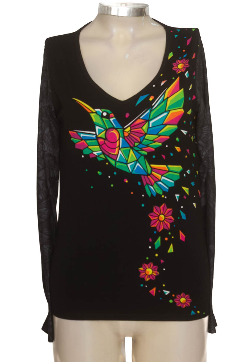 Top / Camiseta color Negro - Ay Guey