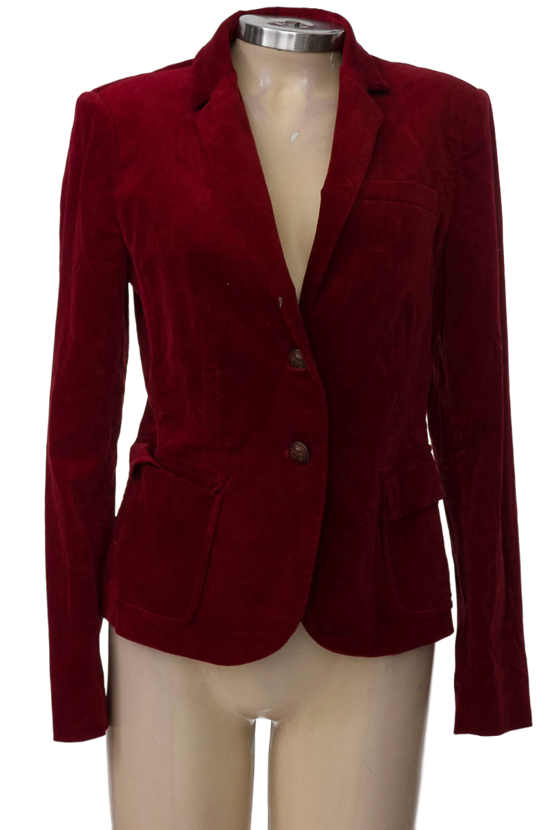 Chaqueta / Abrigo color Vinotinto - Zara