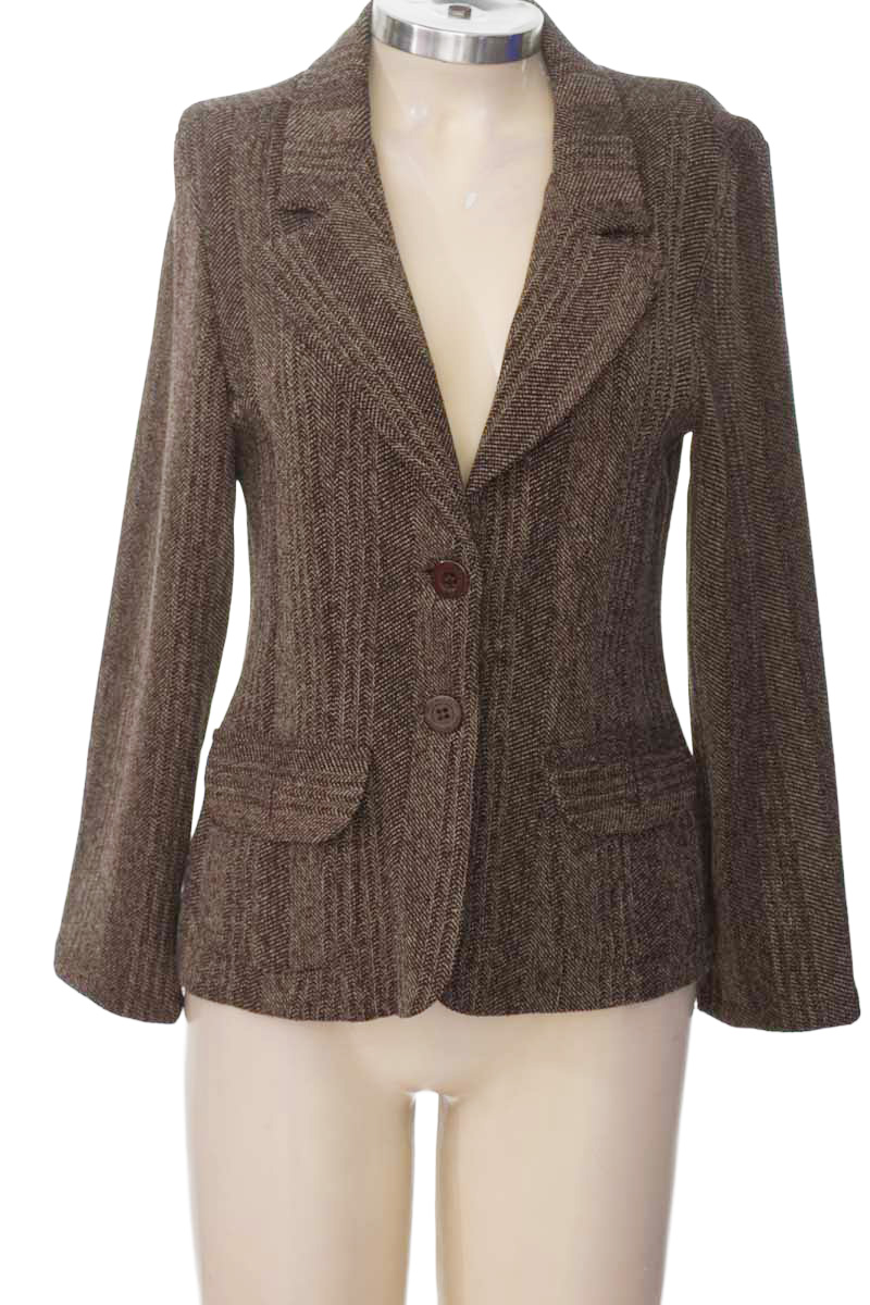 Chaqueta / Abrigo color Café - Beso de Coco