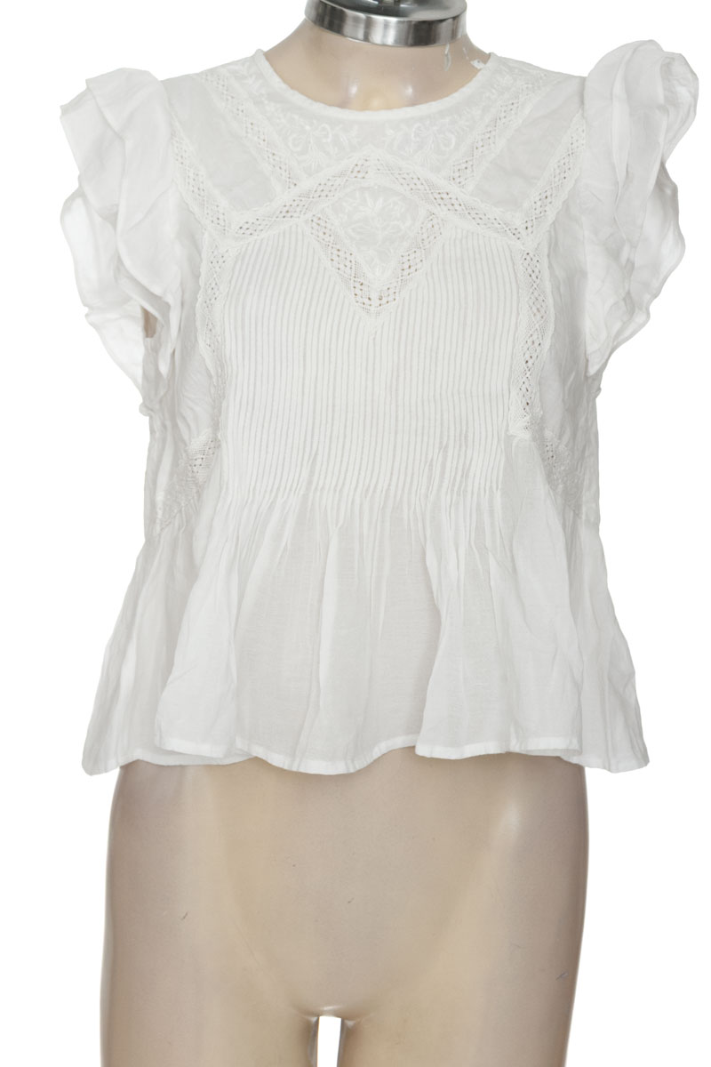 Blusa color Blanco - Ese O Ese
