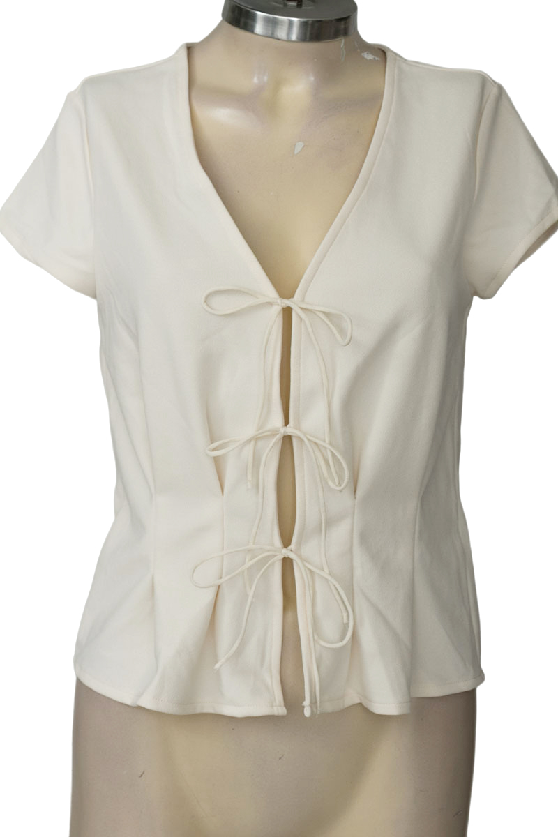 Top / Camiseta color Beige - Divided by H&M