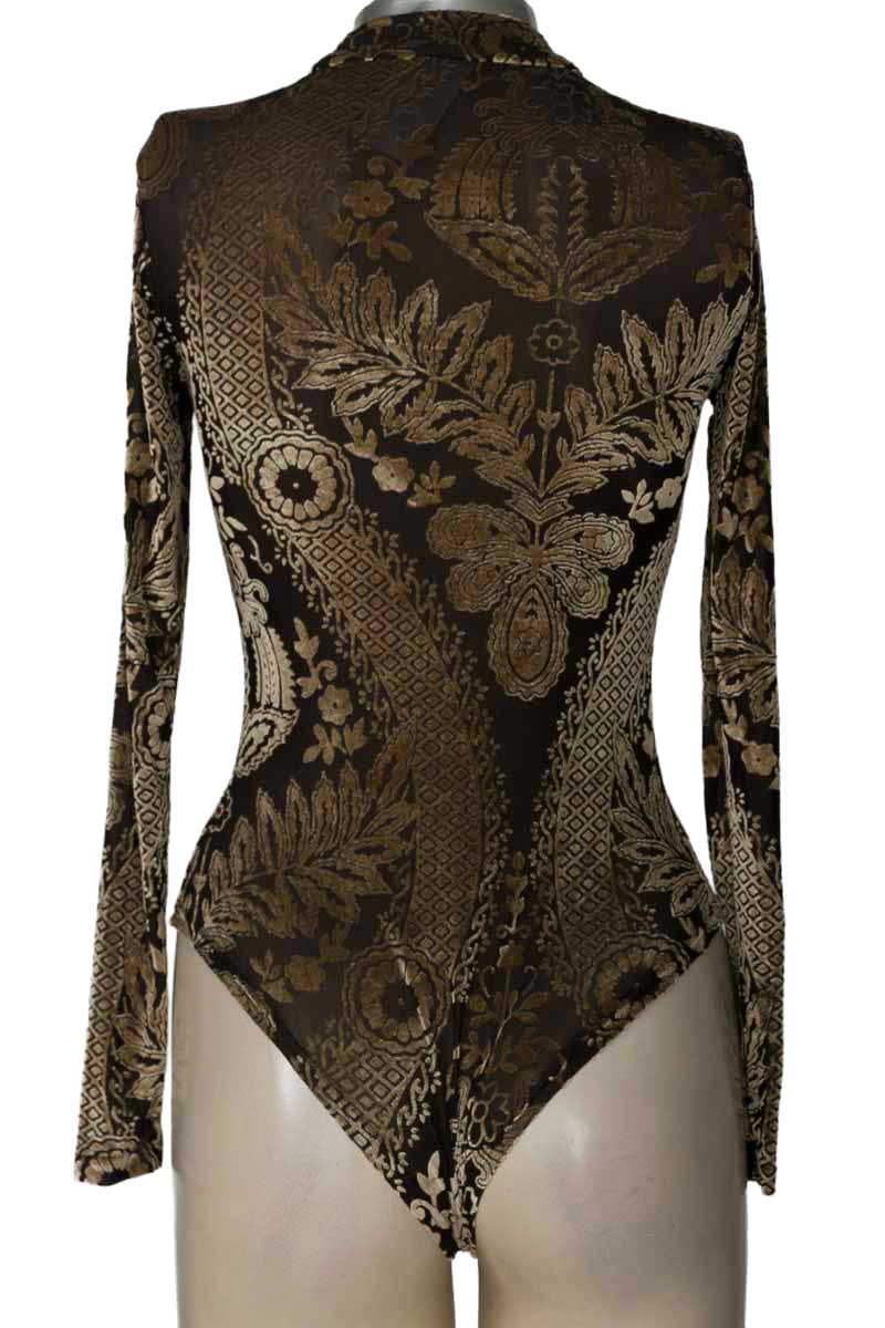 Top / Camiseta color Café - By swan
