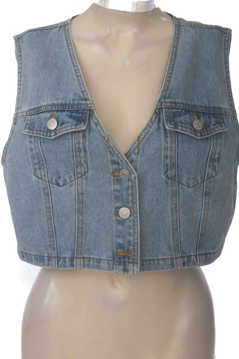 Chaqueta / Abrigo color Azul - Forever 21