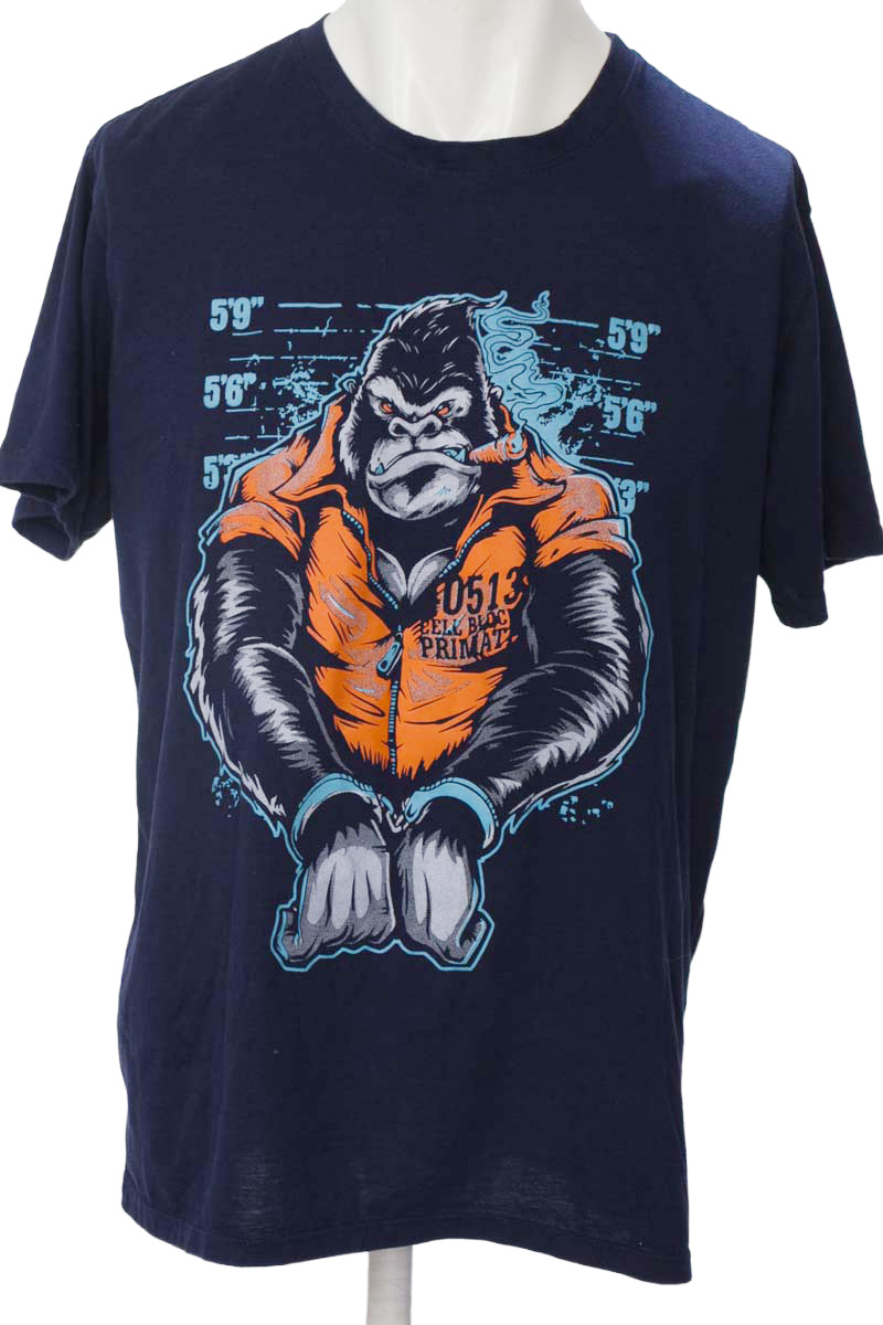 Camiseta color Azul - Anarky