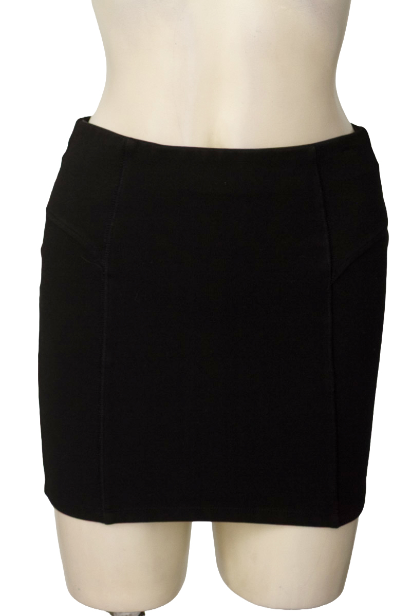 Falda color Negro - Stradivarius