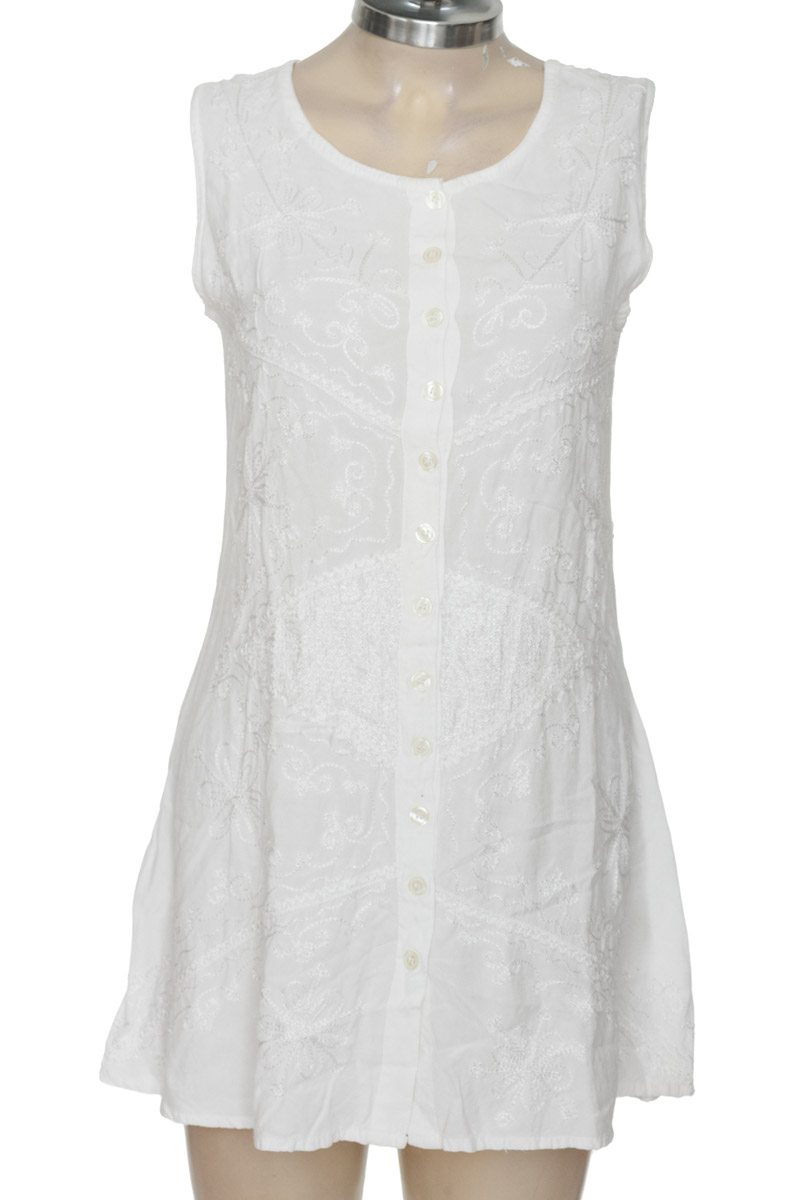 Vestido / Enterizo color Blanco - Mahikaa