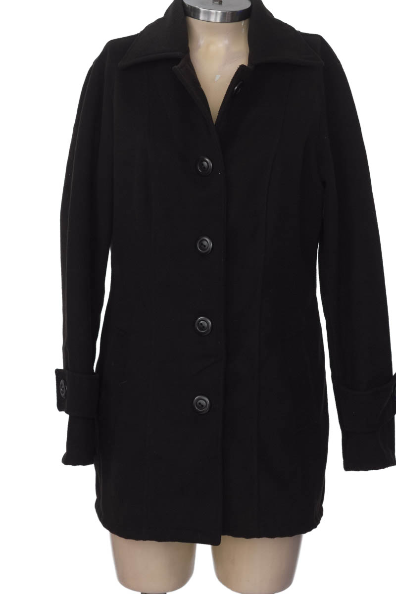 Chaqueta / Abrigo color Negro - Lauri Moda