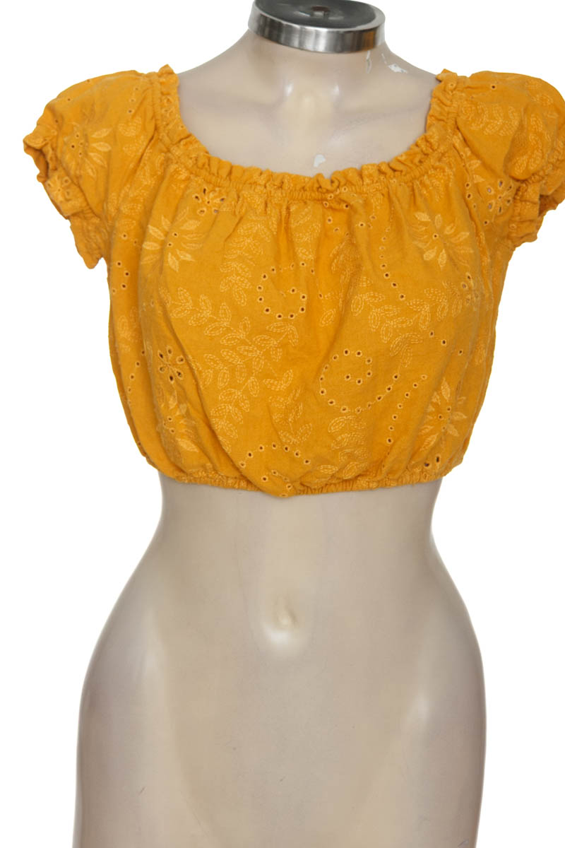 Top / Camiseta color Mostaza - Seven Seven