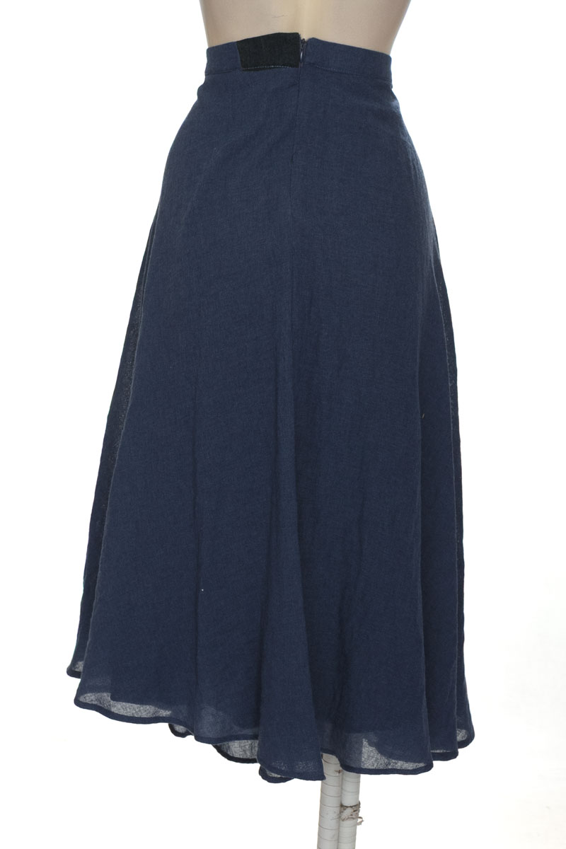 Falda color Azul - Zara