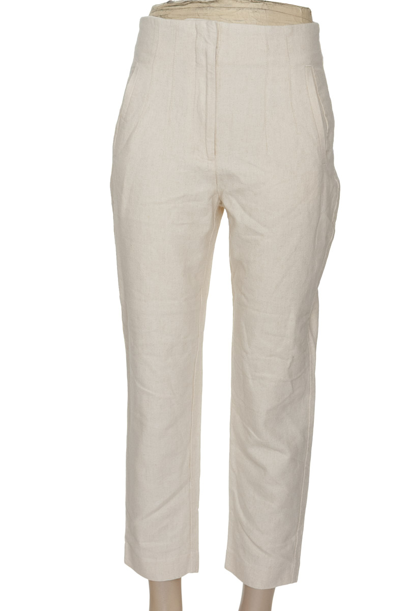 Pantalones color Beige - Zara