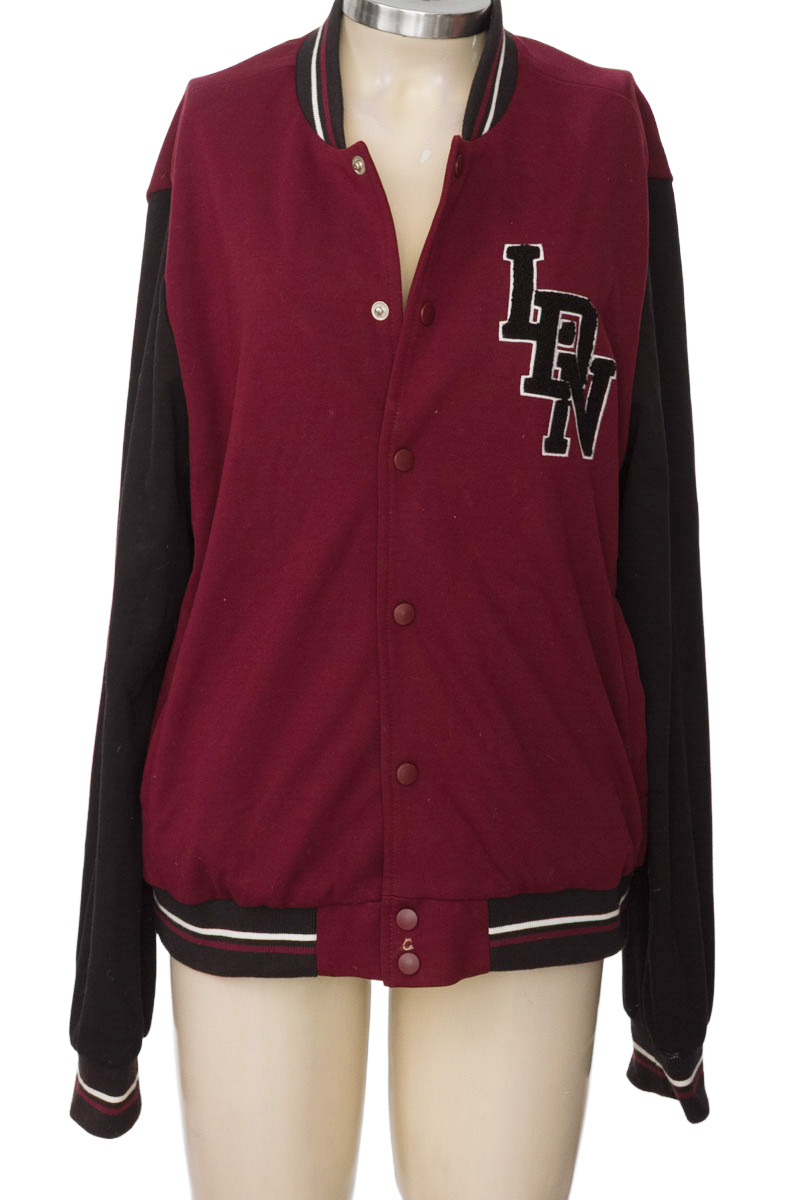 Chaqueta / Abrigo color Vinotinto - Koaj