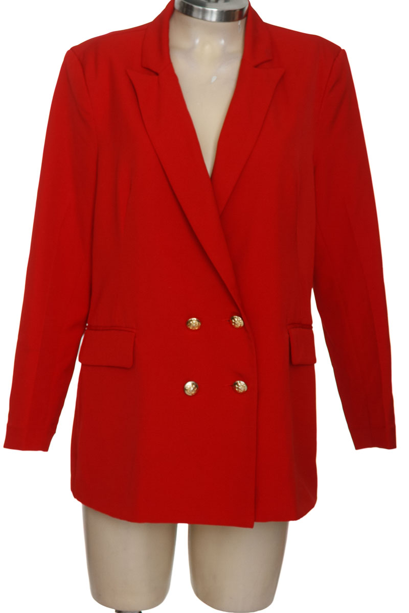 Chaqueta / Abrigo color Rojo - Stradivarius