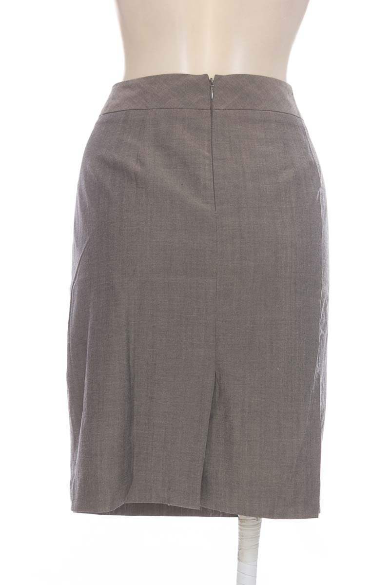 Robe Fourreau Ann Taylor LOFT – Taille 6, Manches Courtes, Gris/Noir, Bureau