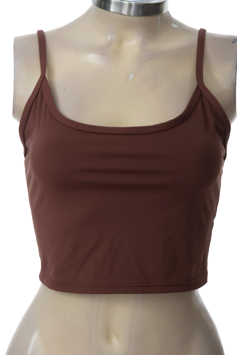 Top / Camiseta color Café - Closeando