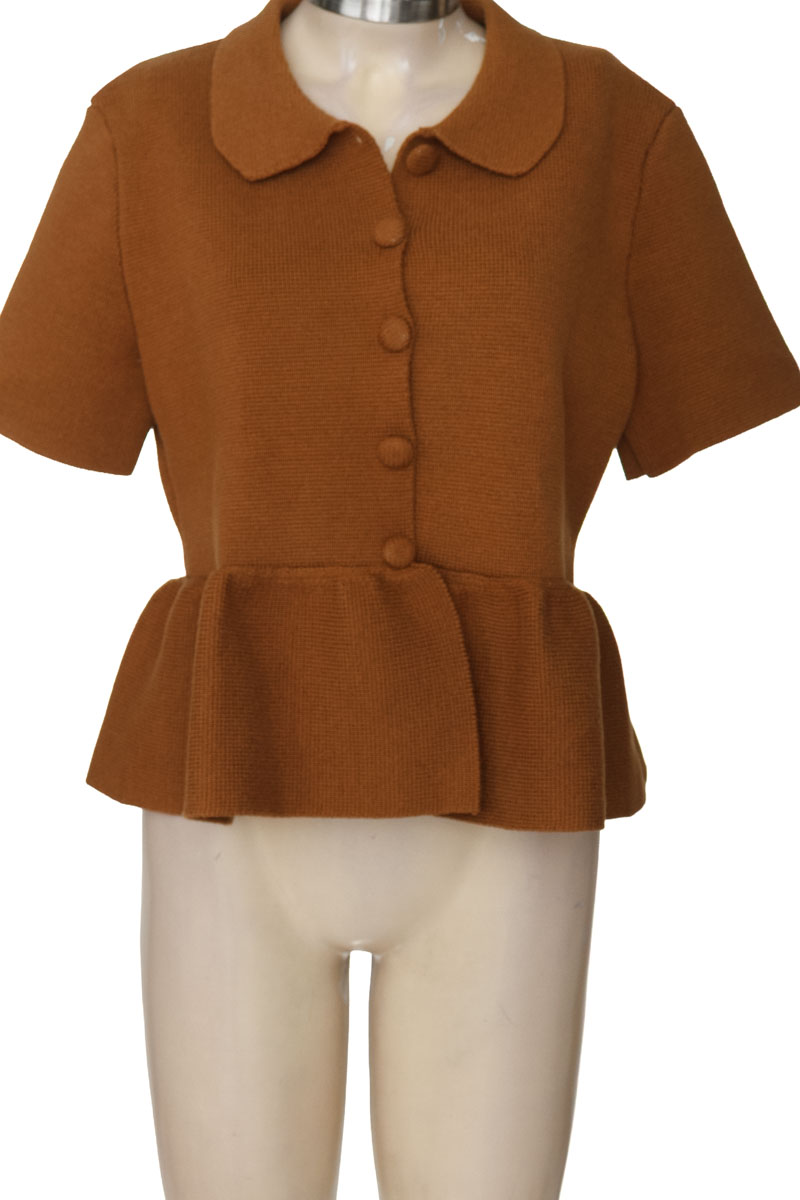 Blusa color Café - Zara