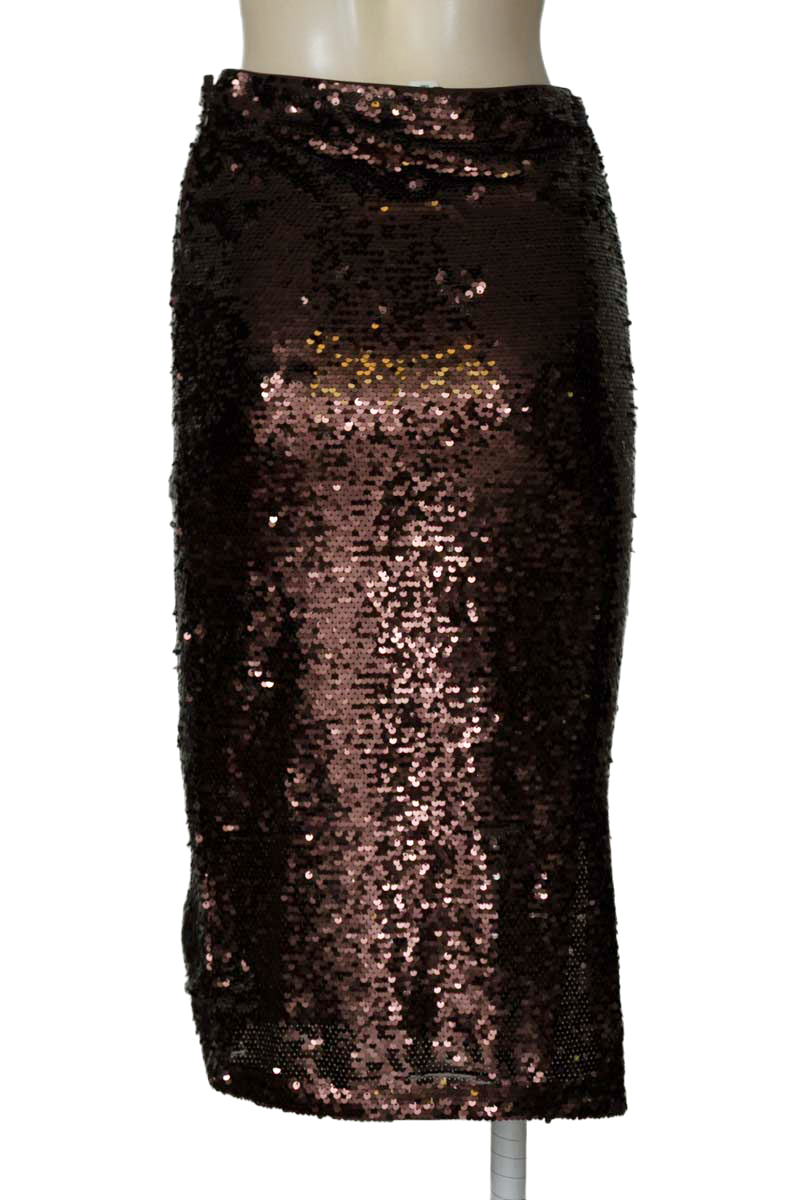 Falda color Café - H&M