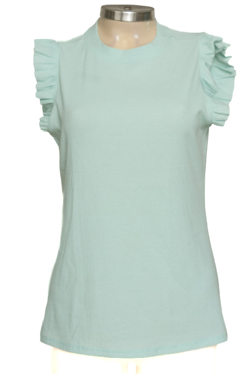 Top / Camiseta color Aguamarina - Leonisa