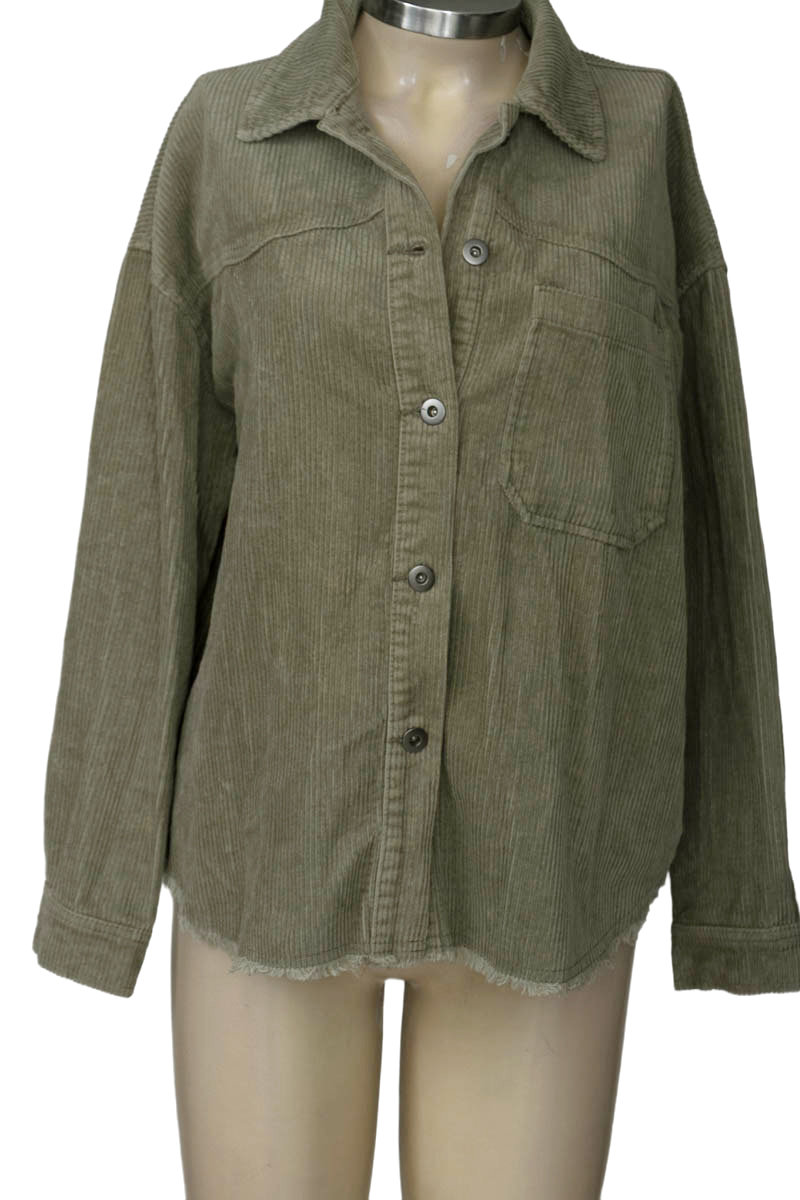 Chaqueta / Abrigo color Verde - Zara
