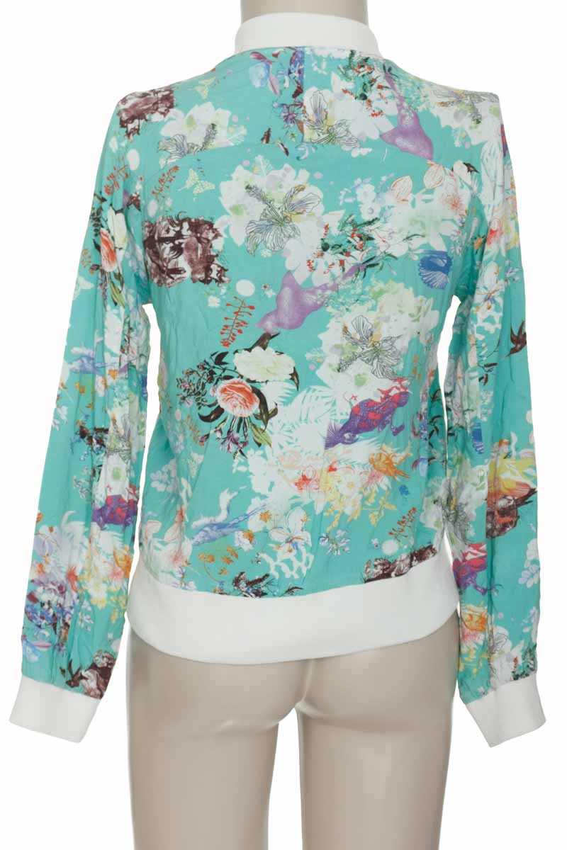 Chaqueta / Abrigo color Aguamarina - NAF NAF