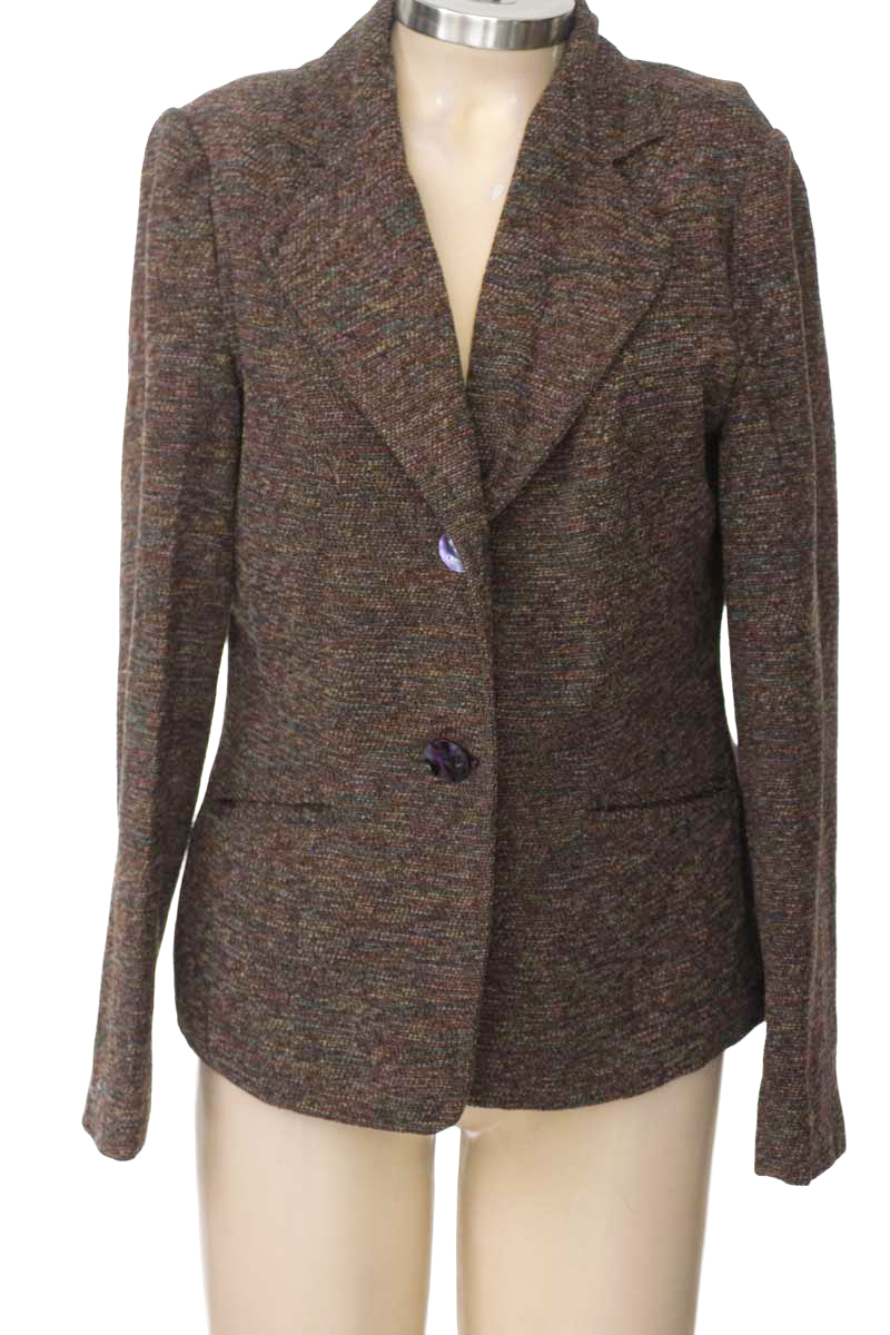 Chaqueta / Abrigo color Café - Sandia Fashion