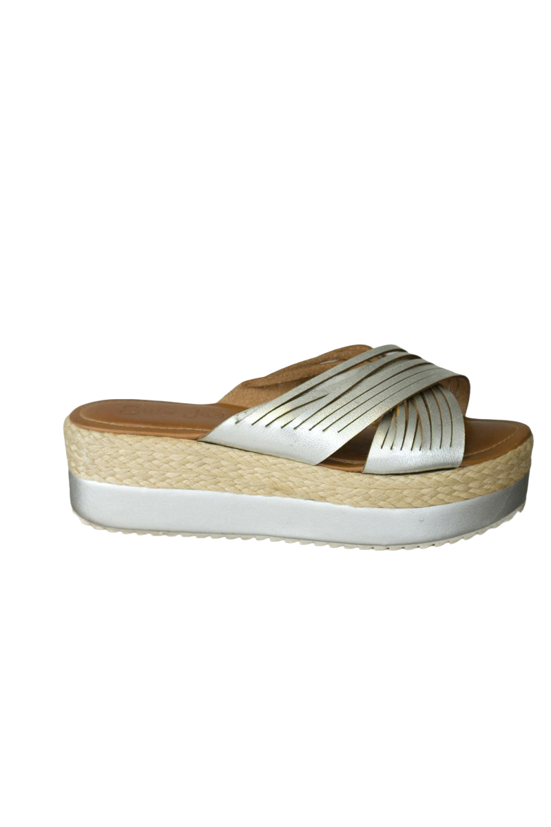 Zapatos color Plateado - Stilo Juda