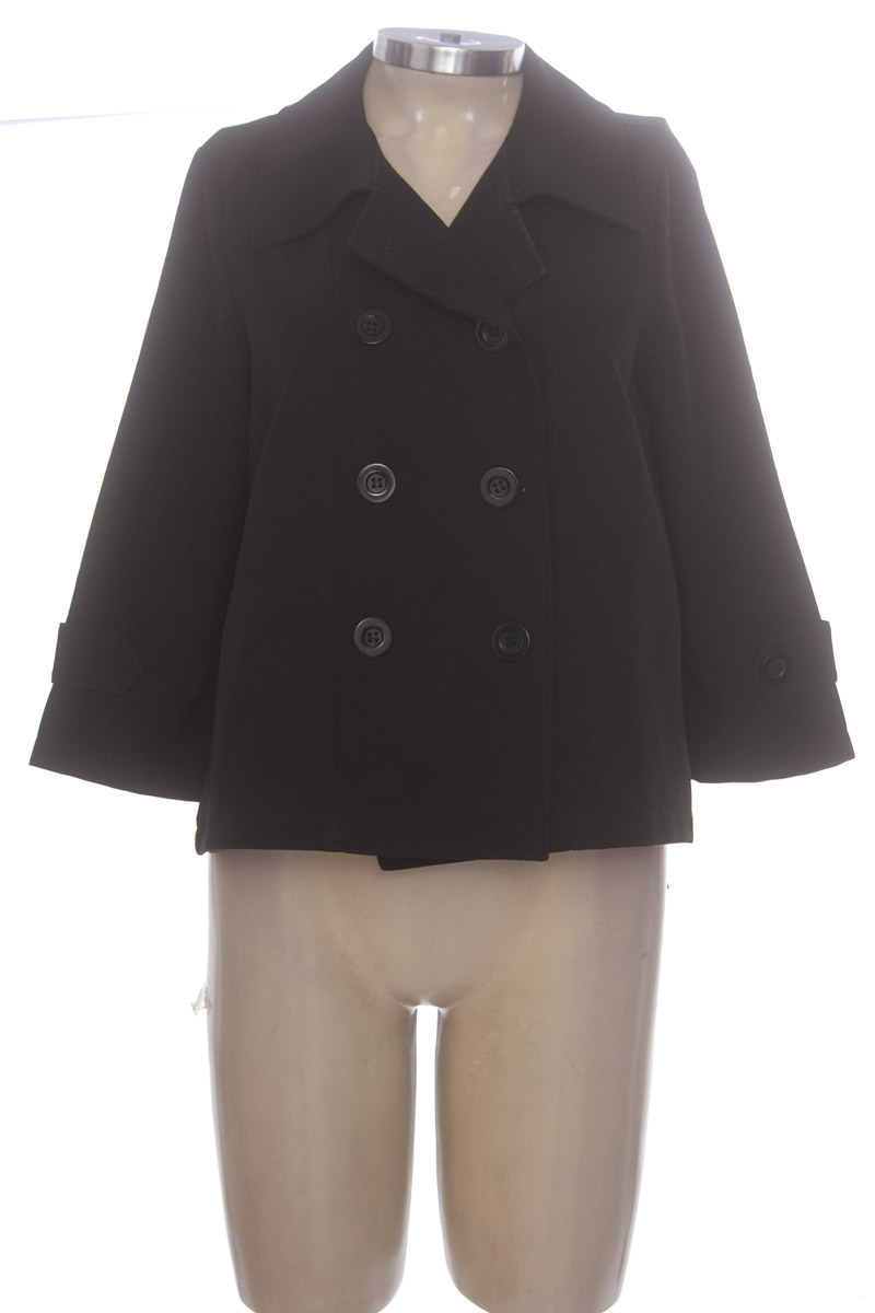 Chaqueta / Abrigo color Negro - Marisa