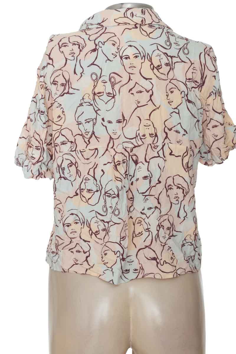 Blusa color Estampado - Pull & Bear