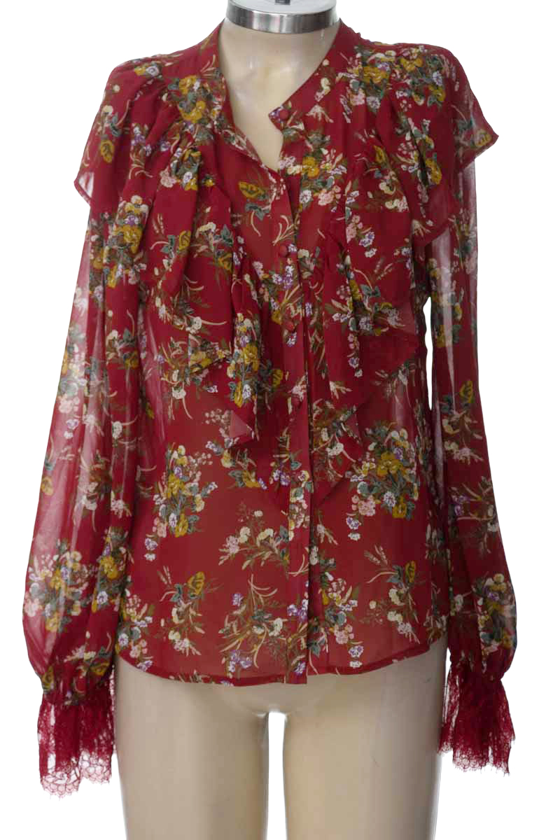 Blusa color Vinotinto - Allison