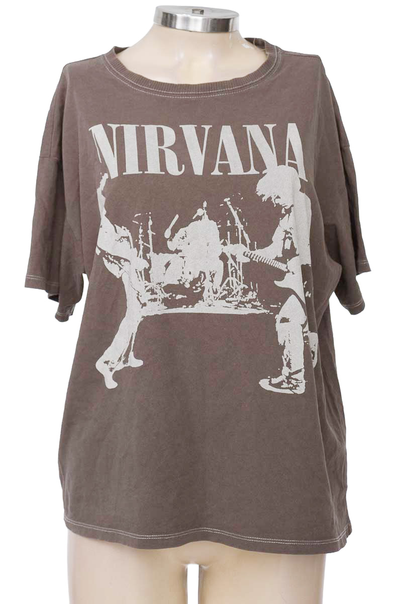 Top / Camiseta color Gris - Divided by H&M