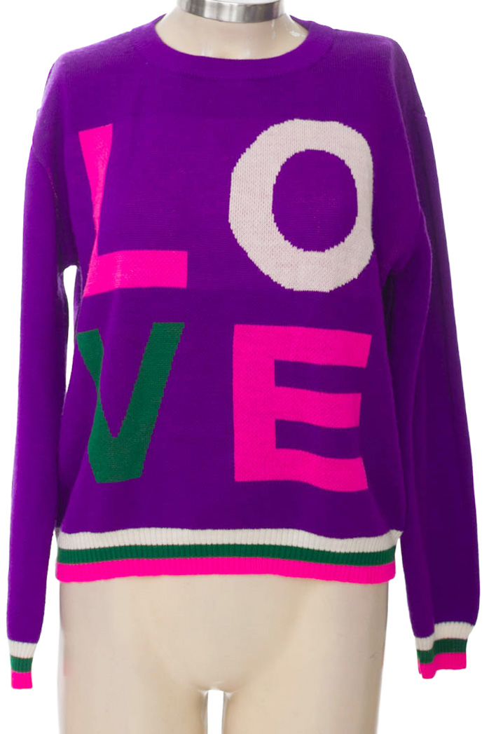 Sweater color Morado - Nous
