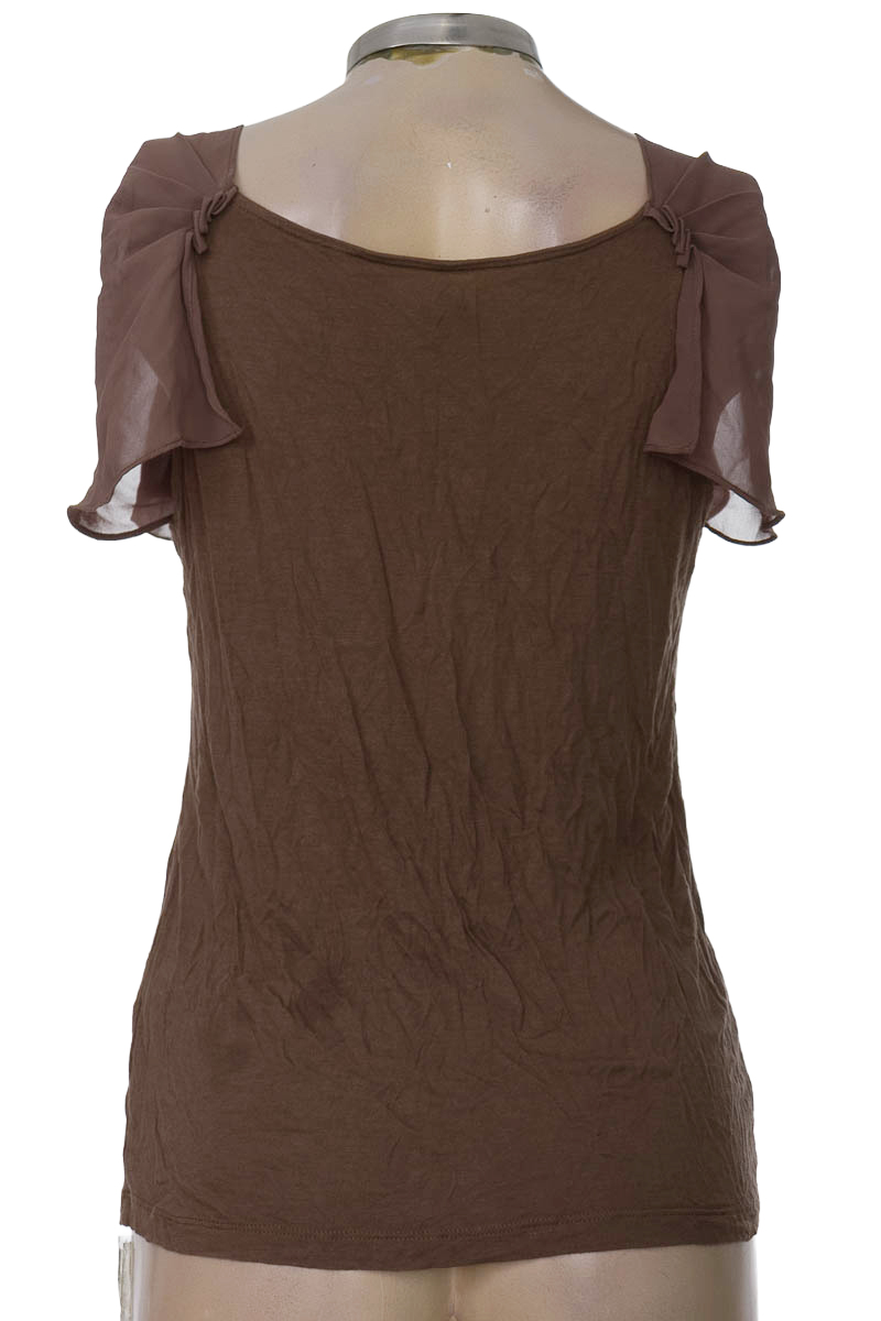 Top / Camiseta color Café - New York & Company