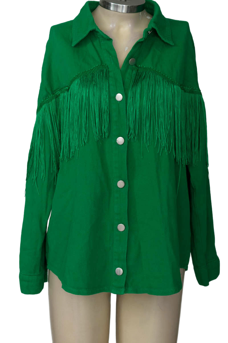 Chaqueta / Abrigo color Verde - Elisa