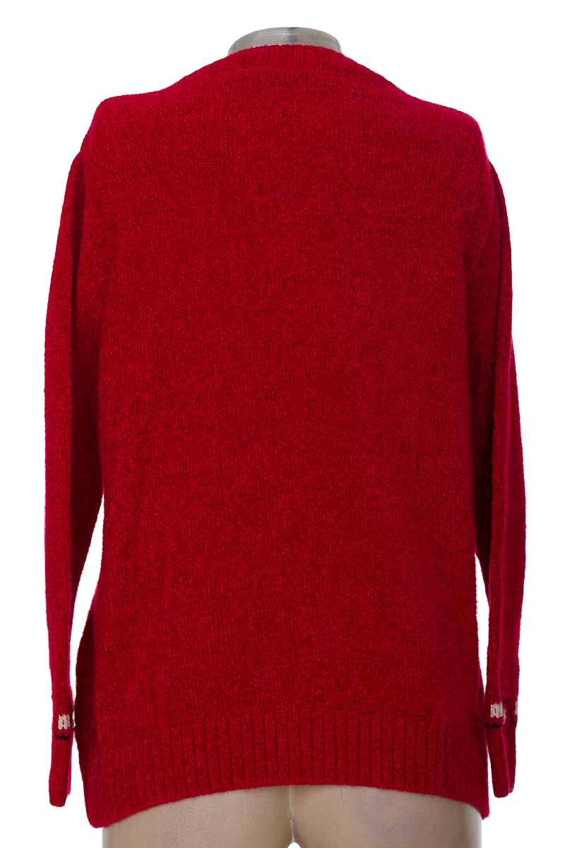 Sweater color Rojo - Closeando