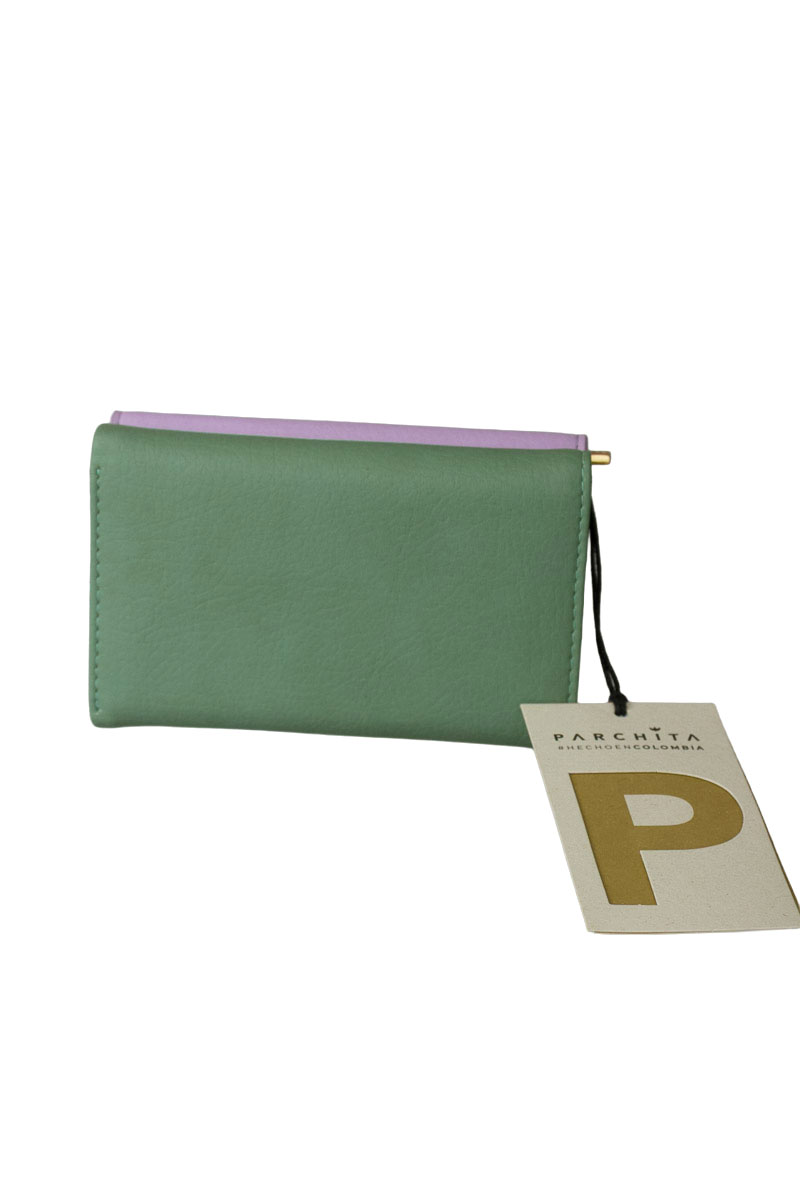 Cartera / Bolso / Monedero color Lila - Parchita