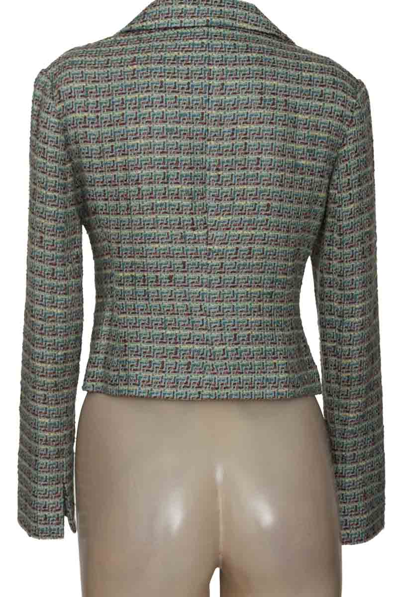 Chaqueta / Abrigo color Aguamarina - Tapemeasure