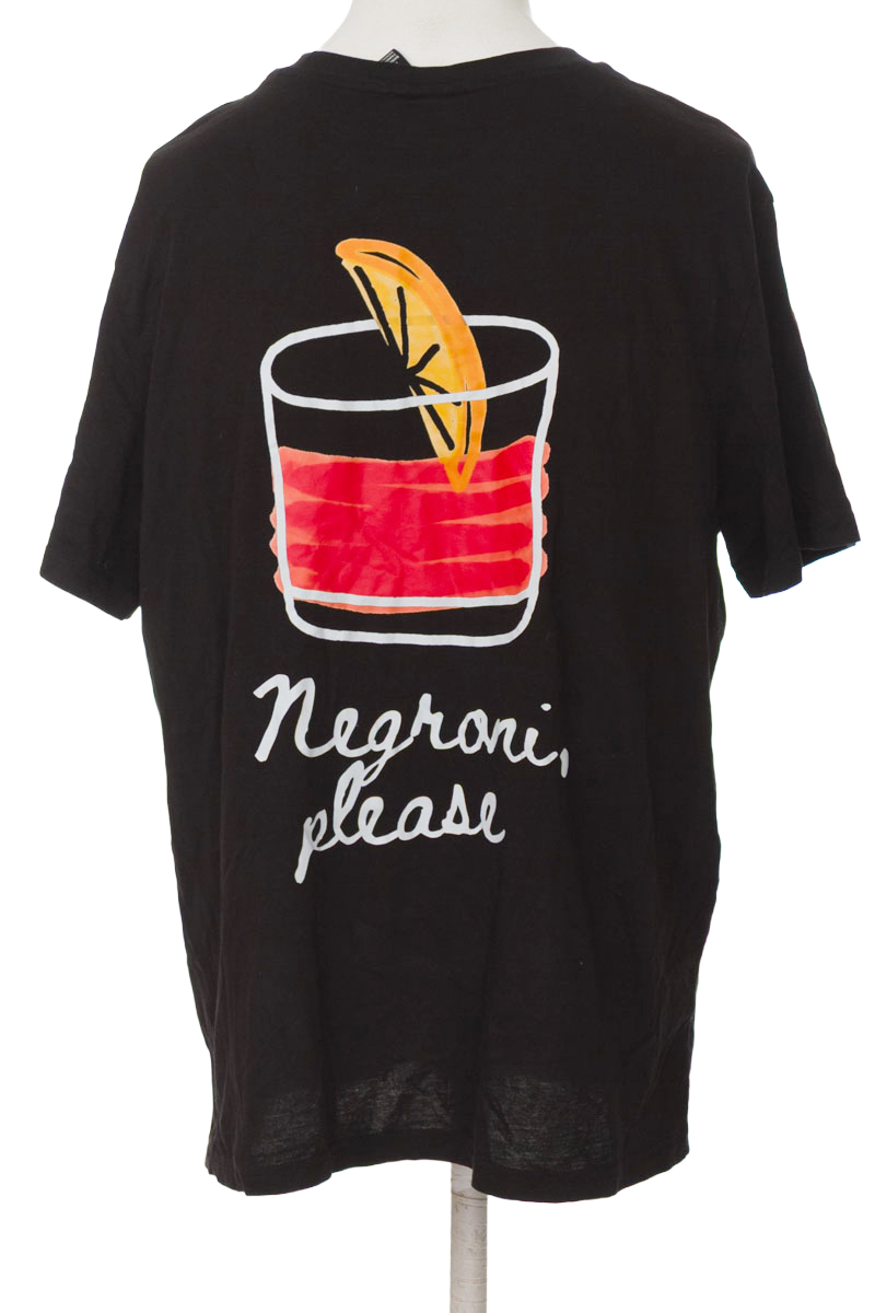 Camiseta color Negro - H&M