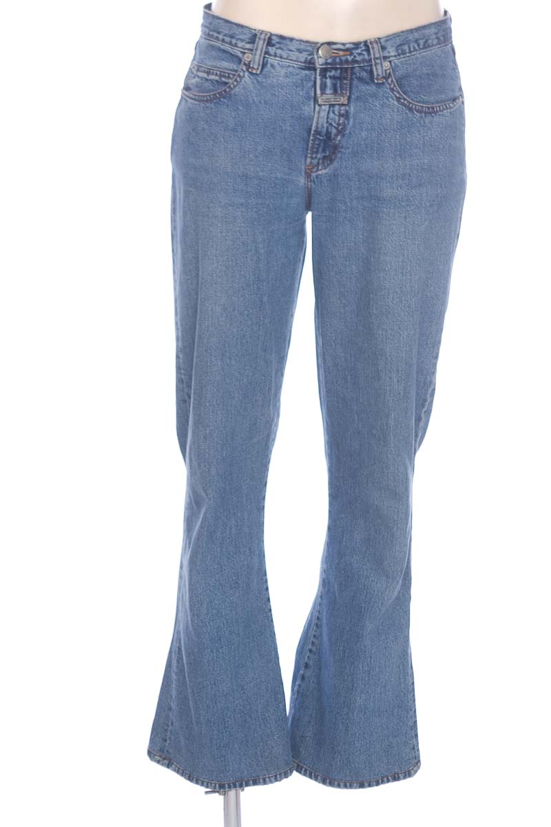 Pantalon Girbaud Bleu Déstructuré Avec Laçage - Taille 34 - Très Bon état