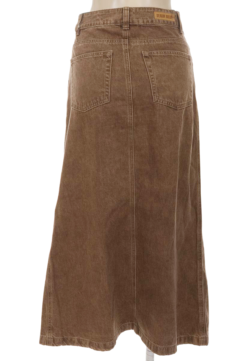 Falda color Café - Denim Wave