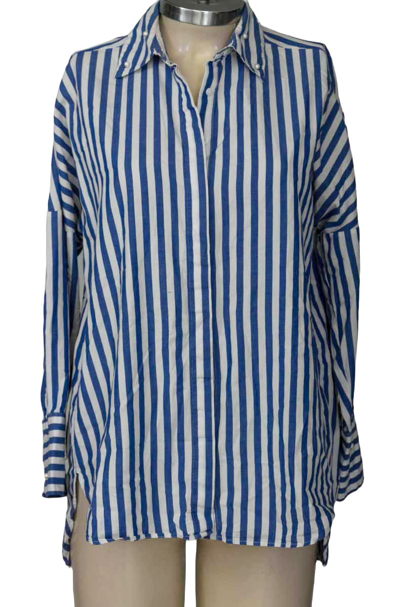 Blusa color Azul - Zara