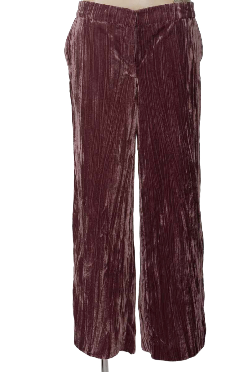 Pantalones color Lila - Zara