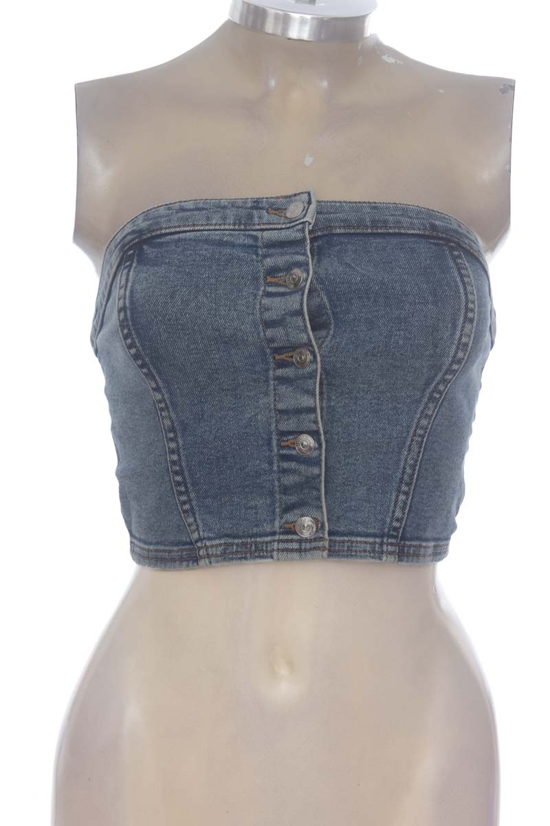 Top / Camiseta color Azul - Divided by H&M