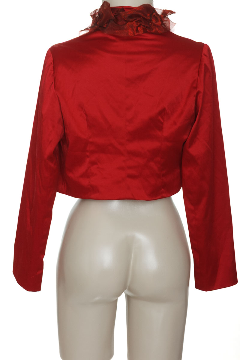 Chaqueta / Abrigo color Vinotinto - Carolina Endara